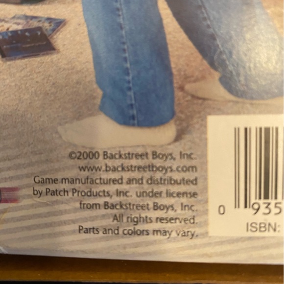 Vintage 2000 Backstreet Boys board game - Picture 3 of 6